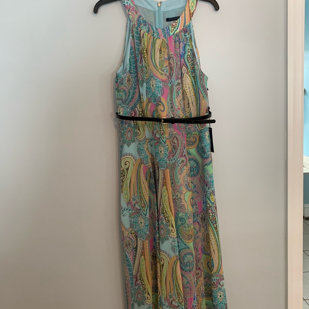 Tommy Hilfiger paisley chiffon dress